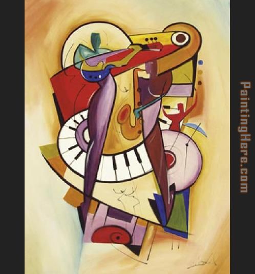Play It Again II painting - Alfred Gockel Play It Again II art painting Play It Again II painting - Alfred Gockel Play It Again II art painting